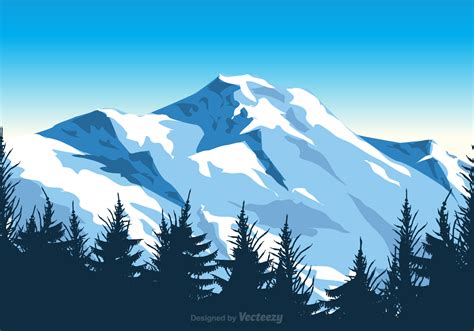 mountain vector illustration